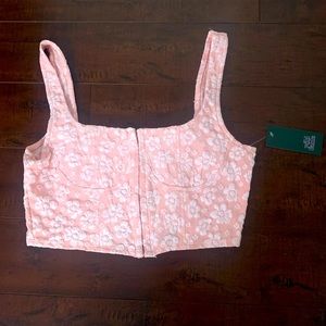 Wild Fable Corset Crop Top